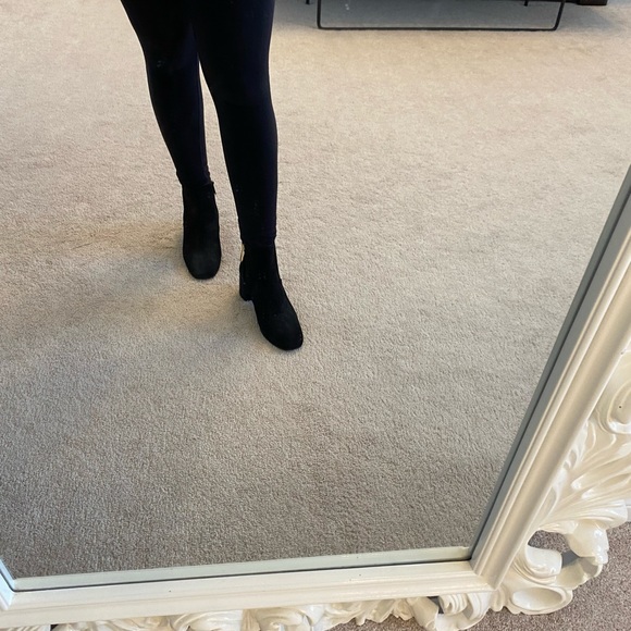 Brand new Roberto Festa genuine suede black ankle mod boots - Picture 4 of 10